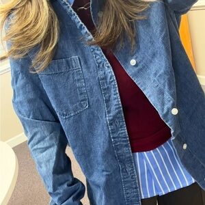 H&M Blue Denim Shirt